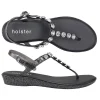 Sandals | Wedges^holster AmalfiWedge- ClearGraphiteGlitter
