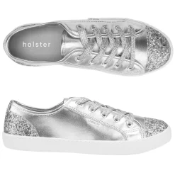 Canvas & Sneakers | Flats^holster Aries- Silver