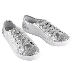 Canvas & Sneakers | Flats^holster Aries- Silver