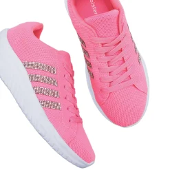 Recycled Shoes | Canvas & Sneakers^holster BrooklynBundle- NeonPink/White