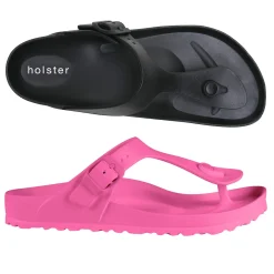 Slides | Sandals^holster CoastalBundle- Black/HotPink