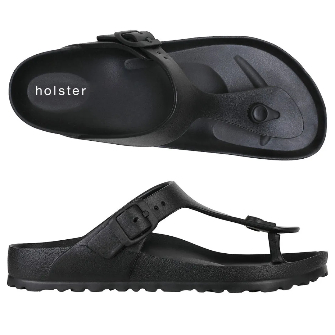 Slides | Sandals^holster CoastalBundle- Black/HotPink