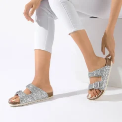 Slides | Sandals^holster FarahBundle- Blush/Silver