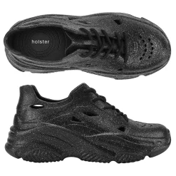Canvas & Sneakers | Flats^holster FierceBundle- WhiteGlitter/BlackGlitter