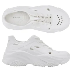 Canvas & Sneakers | Flats^holster Fierce- White