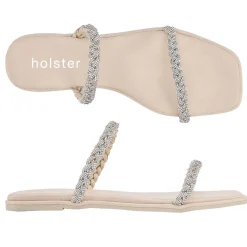 Slides | Sandals^holster Geneva&TianaBundle- Black/Beige