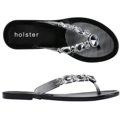 Sandals | Flats^holster GlamBundle- Black/ClearGraphite