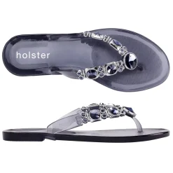 Sandals | Flats^holster GlamBundle- Clear/ClearMidnightBlue