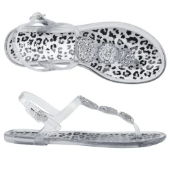 Sandals^holster Glamorize- Clear