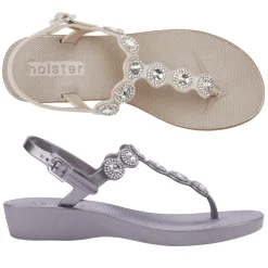 Sandals | Wedges^holster GorgeousWedgeBundle- Champagne/Pewter