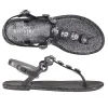 Sandals | Flats^holster Kira- ClearGraphiteGlitter