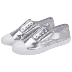 Canvas & Sneakers | Flats^holster Lulu- Silver