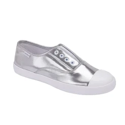 Canvas & Sneakers | Flats^holster Lulu- Silver