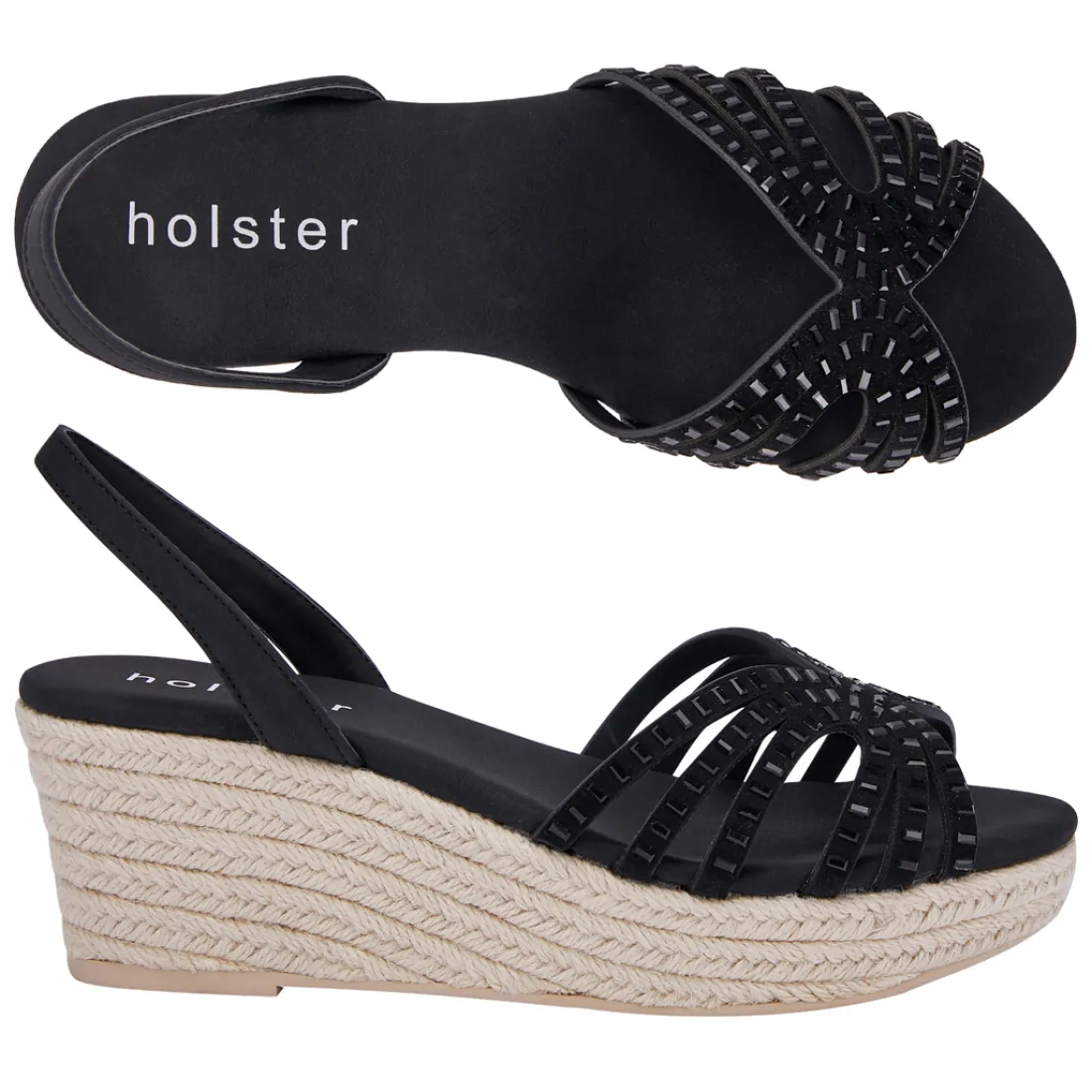 Espadrilles | Sandals^holster MermaidEspadrille- Black