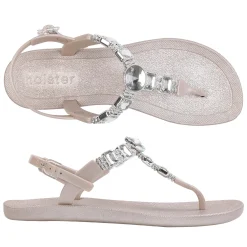 Sandals | Flats^holster MykonosBundle- Black/Champagne