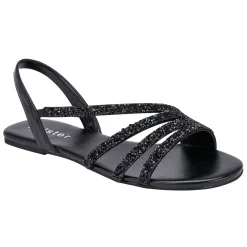Sandals | Flats^holster Party- Black