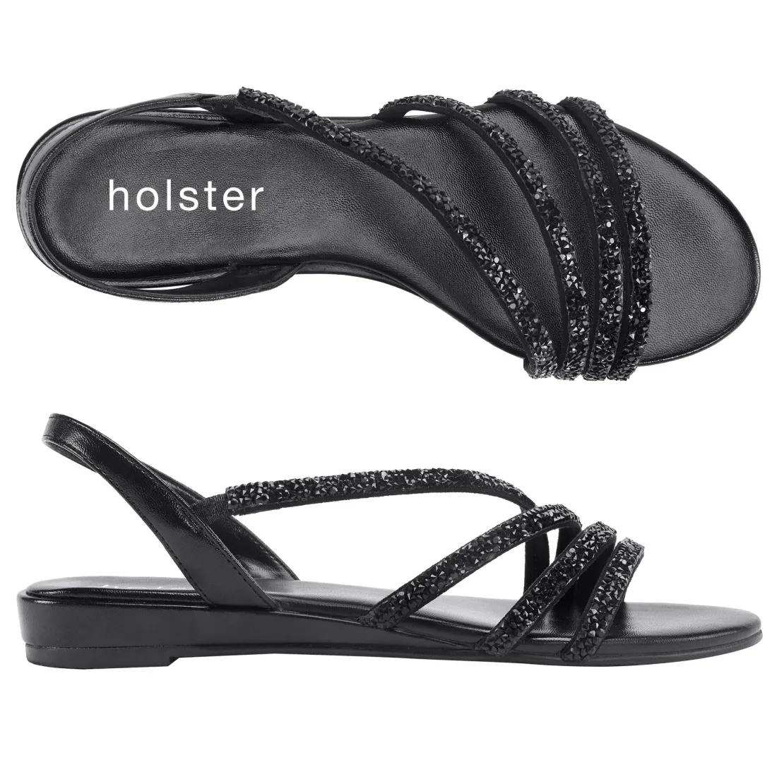 Sandals | Wedges^holster PartyLowWedge- Black