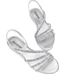 Sandals | Wedges^holster PartyLowWedge&RevelLowWedgeBundle- Silver/Black