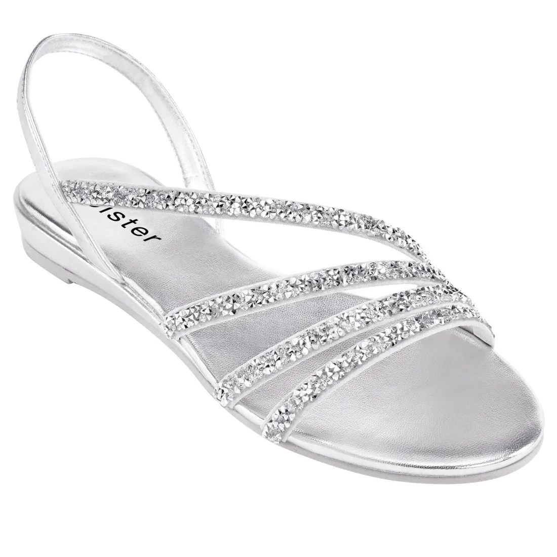Sandals | Wedges^holster PartyLowWedge- Silver
