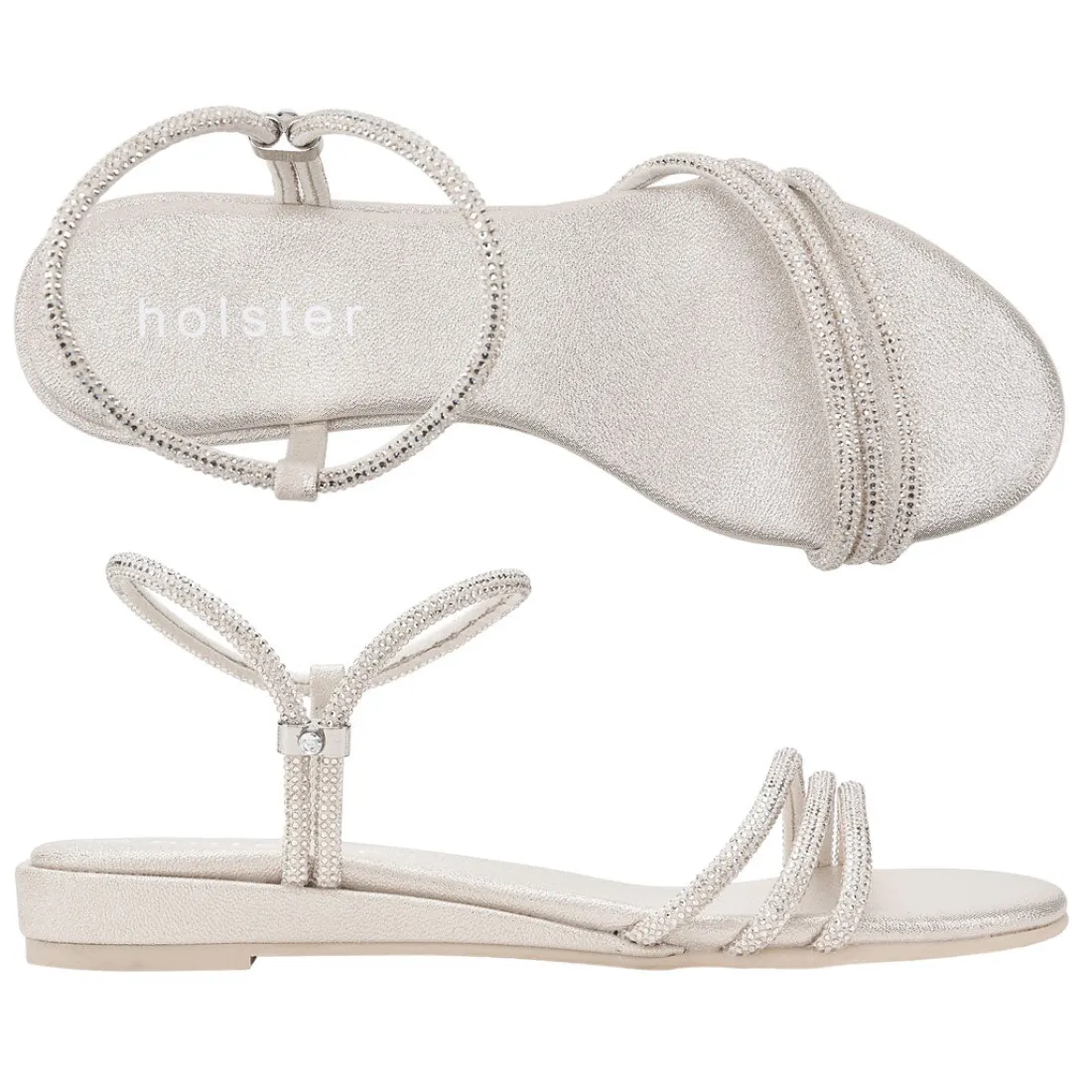 Wedges^holster RevelLowWedgeBundle- Pink/LightGold