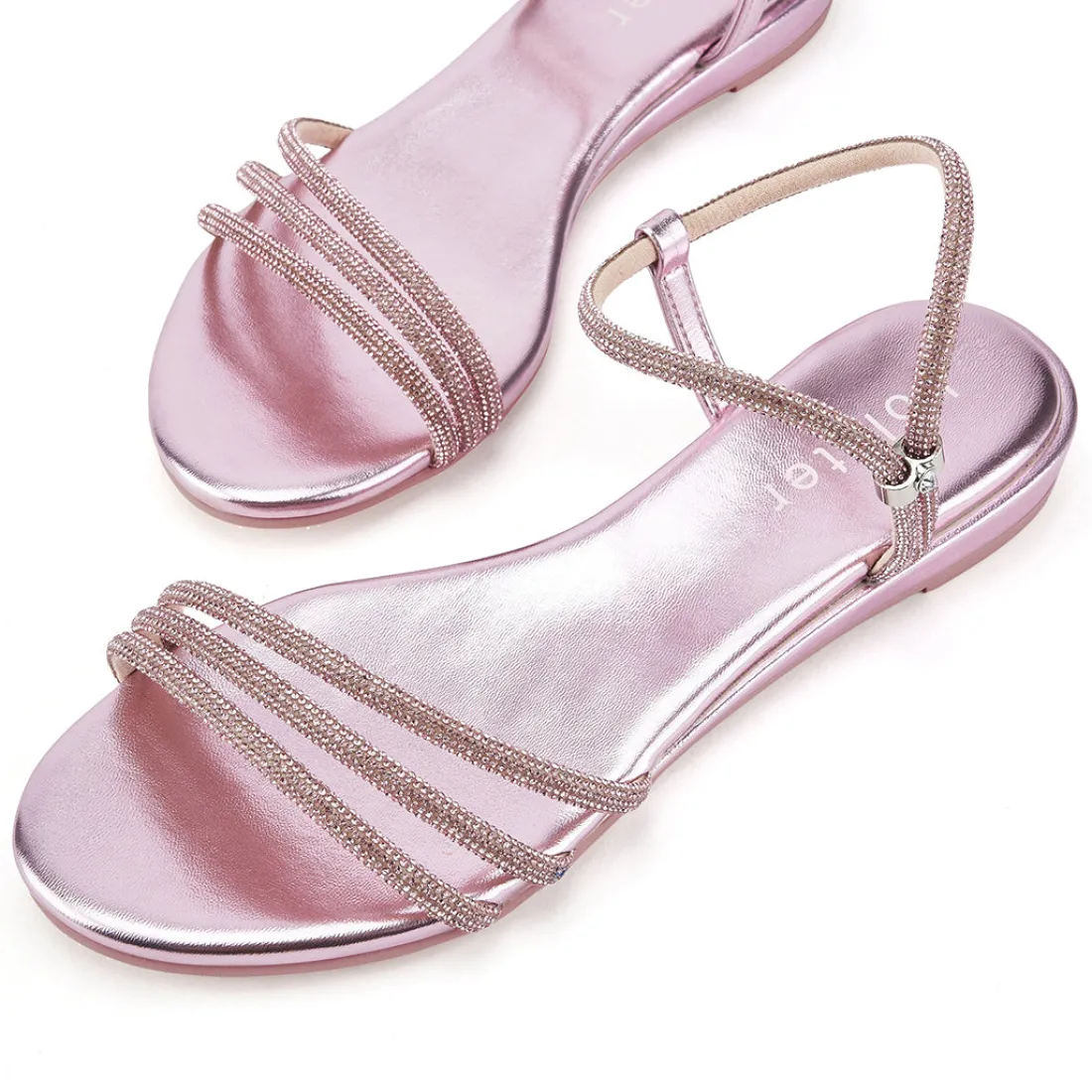 Wedges^holster RevelLowWedgeBundle- Pink/LightGold
