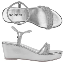 Sandals | Wedges^holster RevelWedge&BeautyEspadrilleBundle- Silver/Beige