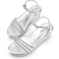 Sandals | Wedges^holster RevelWedge- Silver
