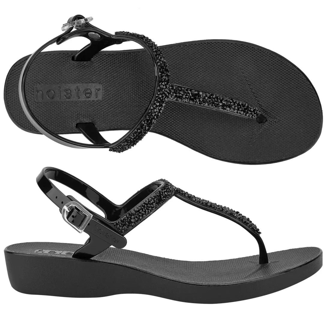 Sandals | Wedges^holster RivieraWedge- Black