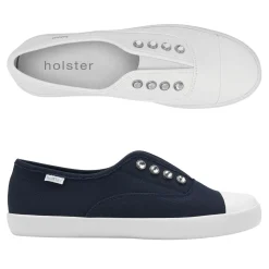 Canvas & Sneakers | Flats^holster RubyBundle- White/Navy