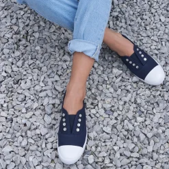 Canvas & Sneakers | Flats^holster RubyBundle- White/Navy