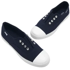 Canvas & Sneakers | Flats^holster RubyBundle- White/Navy