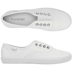 Canvas & Sneakers | Flats^holster Ruby- White