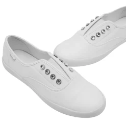 Canvas & Sneakers | Flats^holster Ruby- White