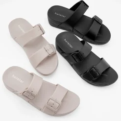 Slides | Sandals^holster SkyhighWedge- Sand