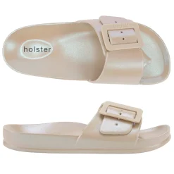 Slides | Sandals^holster SolaceBundle- SandMetallic/Black