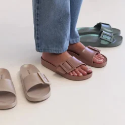Slides | Sandals^holster Solace- NaturalMetallic