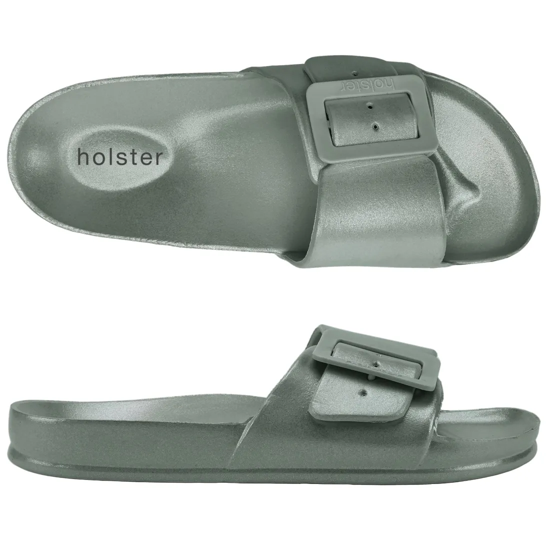 Slides | Sandals^holster Solace- SeagrassMetallic