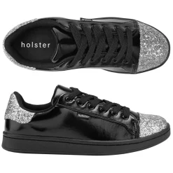 Canvas & Sneakers | Flats^holster Stardust- Black-Silver