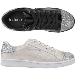 Canvas & Sneakers | Flats^holster StardustBundle- Black-Silver/Champagne
