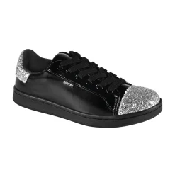Canvas & Sneakers | Flats^holster StardustBundle- Black-Silver/Champagne