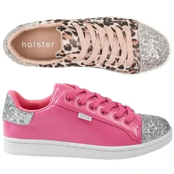 Flats^holster StardustBundle- Leopard/HotPink