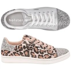 Canvas & Sneakers | Flats^holster StardustBundle- Pearl/Leopard