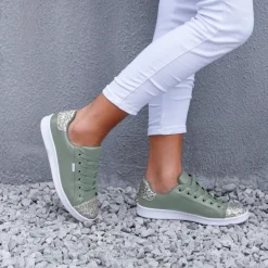 Canvas & Sneakers | Flats^holster StardustBundle- Seagrass/Navy