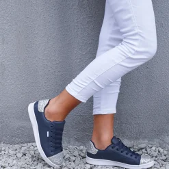 Canvas & Sneakers | Flats^holster StardustBundle- Seagrass/Navy