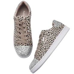 Canvas & Sneakers^holster StardustBundle- TanCheetah/Black-Black