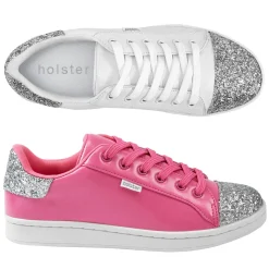 Canvas & Sneakers | Flats^holster StardustBundle- White/HotPink