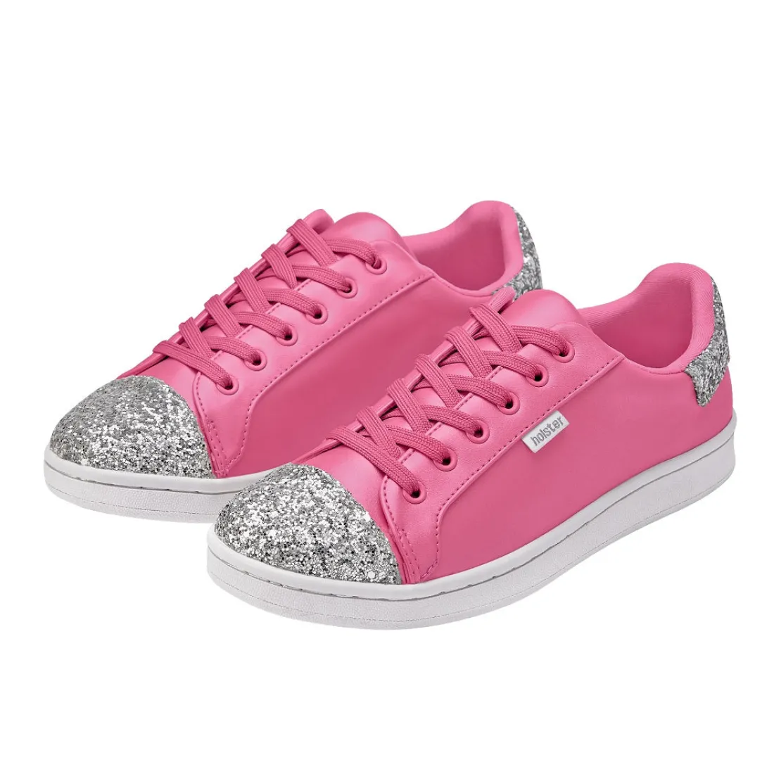 Canvas & Sneakers | Flats^holster StardustBundle- White/HotPink
