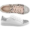 Canvas & Sneakers | Flats^holster StardustBundle- White/Leopard