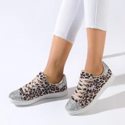 Canvas & Sneakers | Flats^holster Starlite&StardustBundle- Silver/Leopard