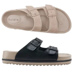 Slides | Sandals^holster StrideBundle- Beige/Black